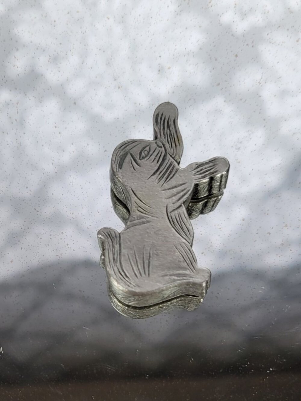 Tiny Pewter Cat - Torino